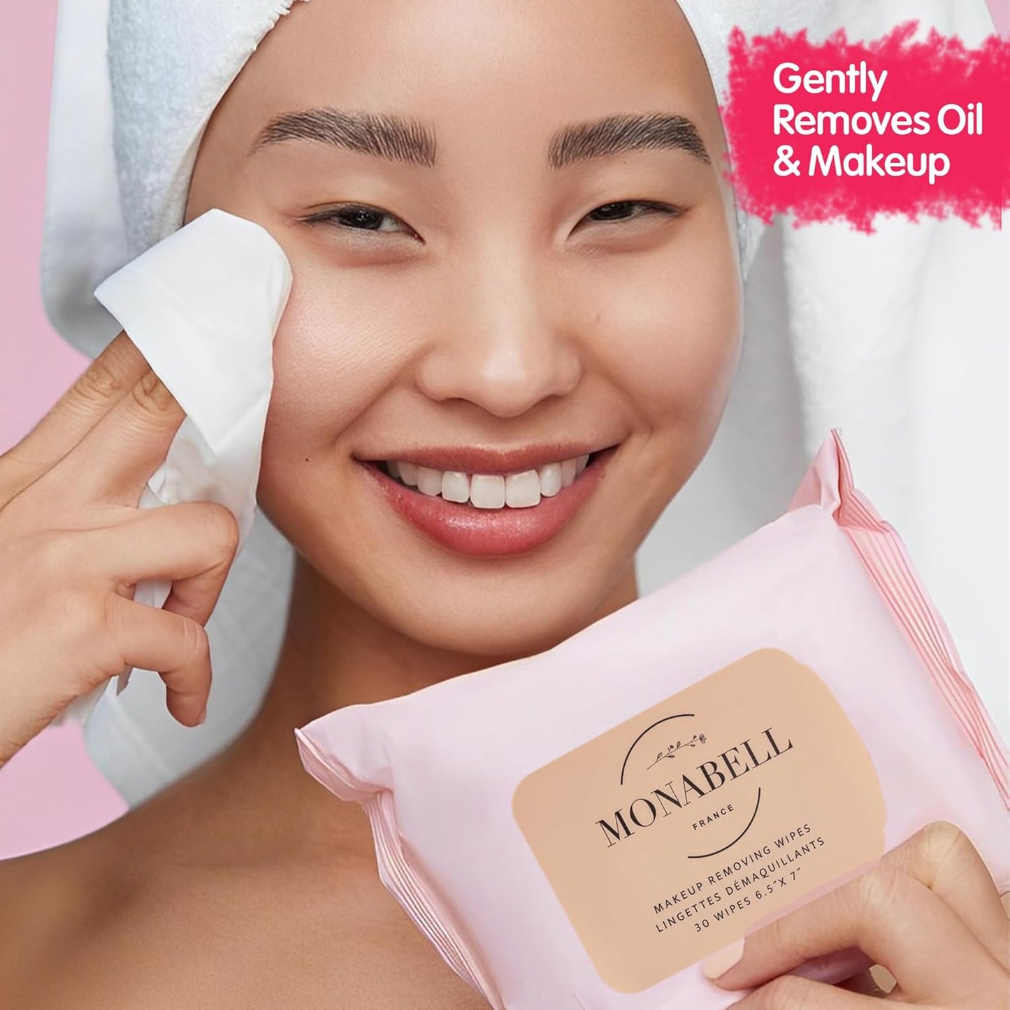 Makeup Removing Wipes - Gentle Facial Cleansing Wipes