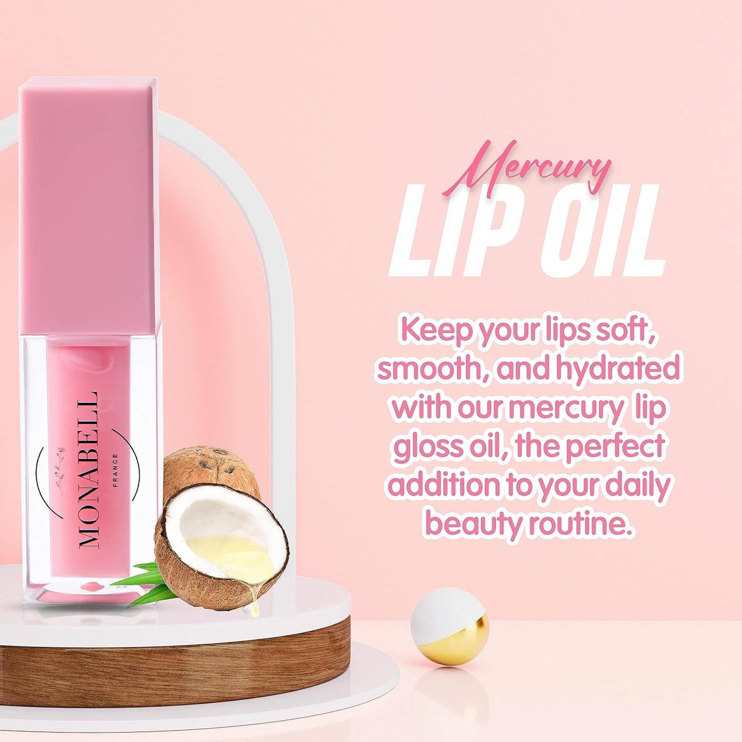 Aceite de labios de mercurio